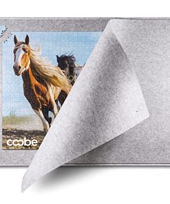 Tablero de rompecabezas portátil de 1000 piezas, tapete