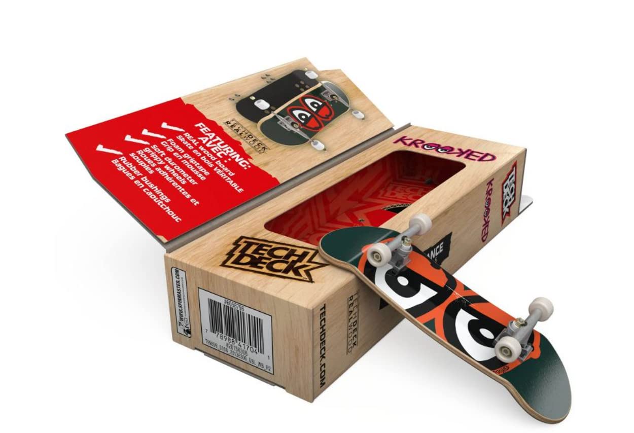 TECH DECK Serie de Rendimiento (Tabla de Madera) Krooked - Imagen 5