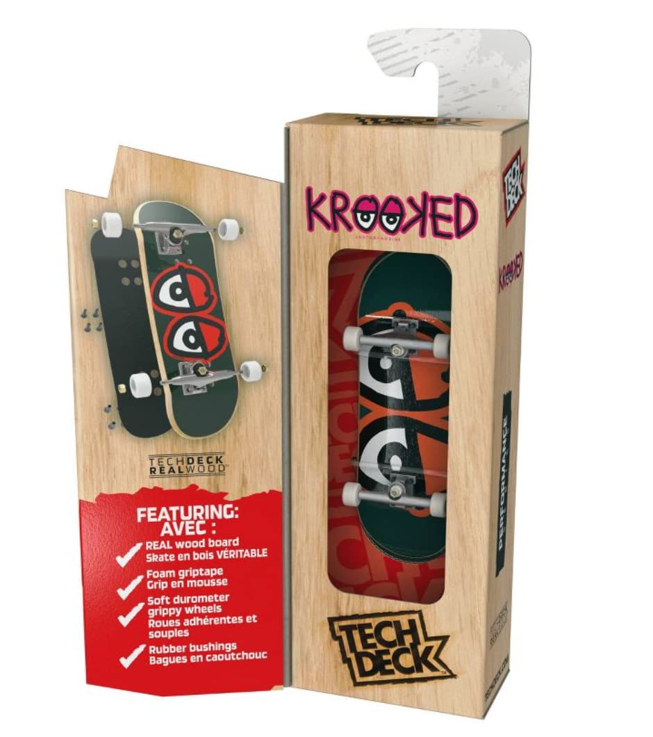 TECH DECK Serie de Rendimiento (Tabla de Madera) Krooked - Imagen 3