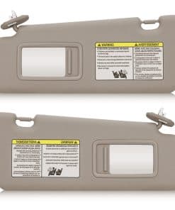 Visera Solar Izquierda y Derecha con Luz -Beige