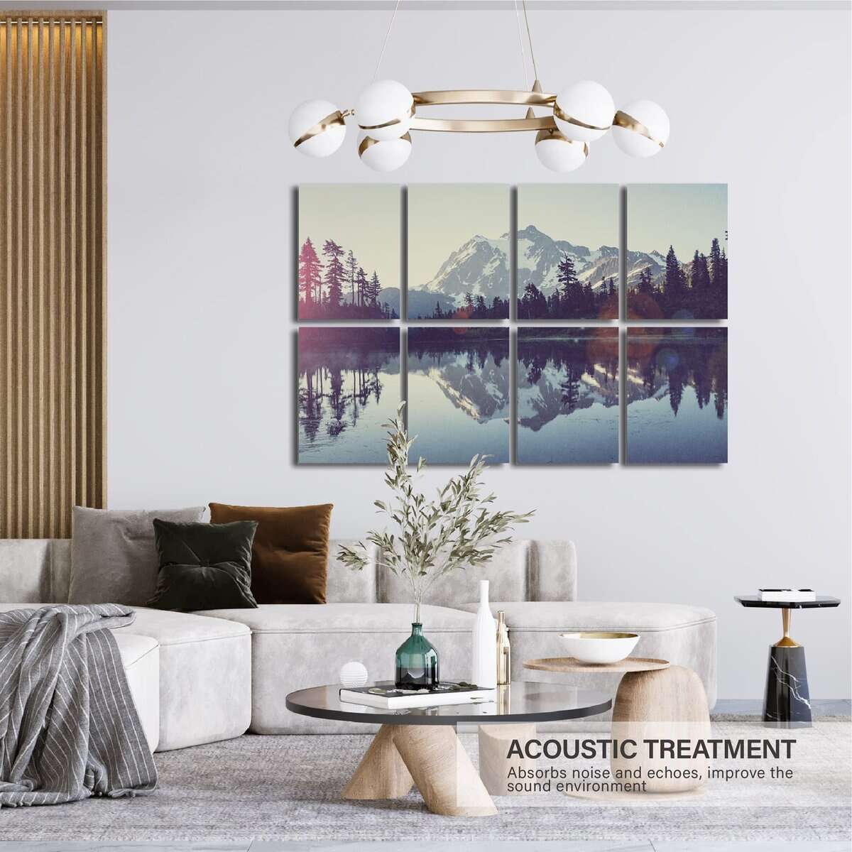 Paneles Acústicos Decorativos Olanglab, Paquete de 8 - Imagen 7