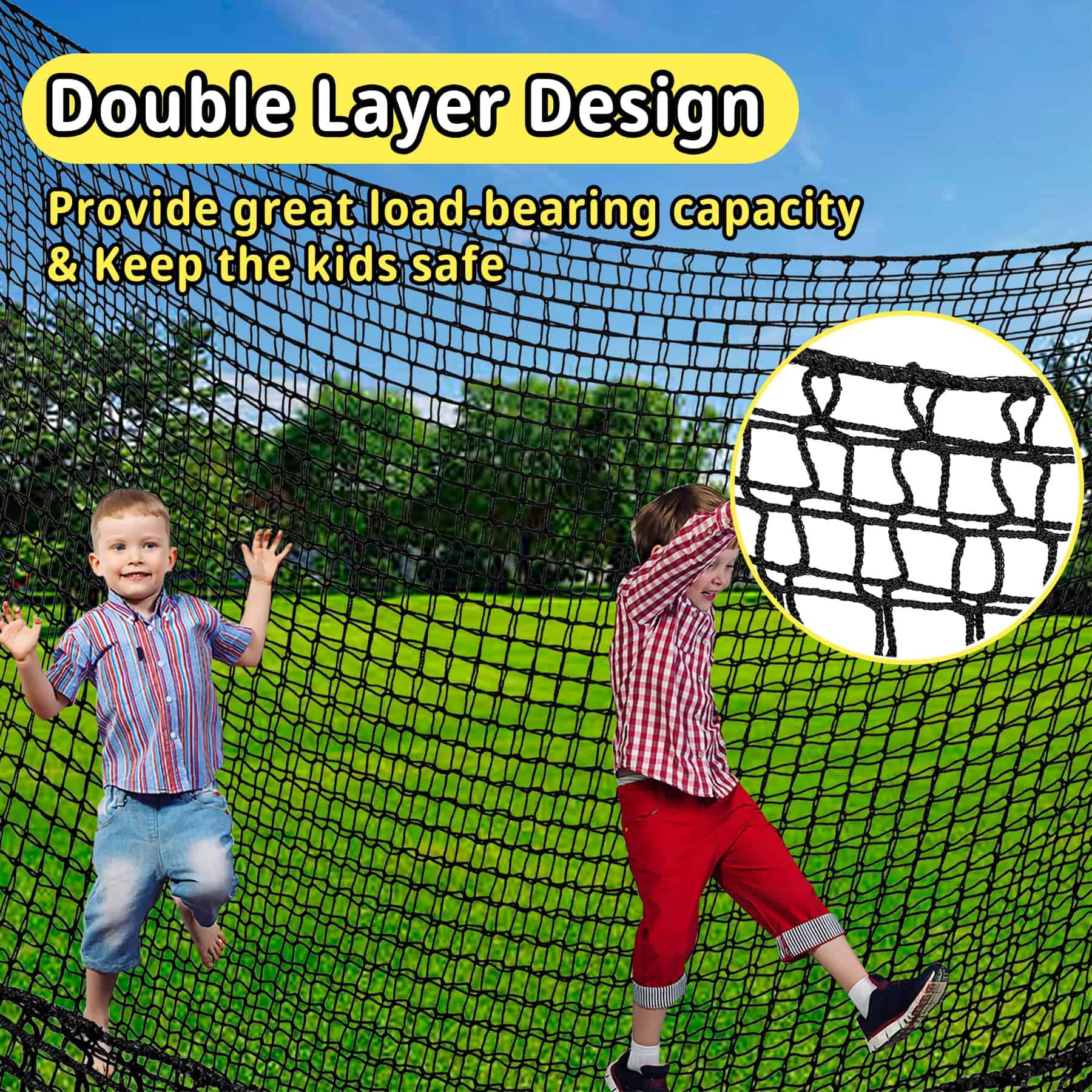 Red de Carga para Escalar Toriexon 6.5' x 9.8', Doble Capas - Imagen 6