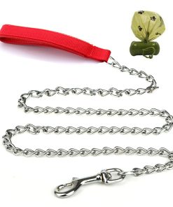 Correa de cadena de metal de 4FT/6FT a prueba de mordeduras
