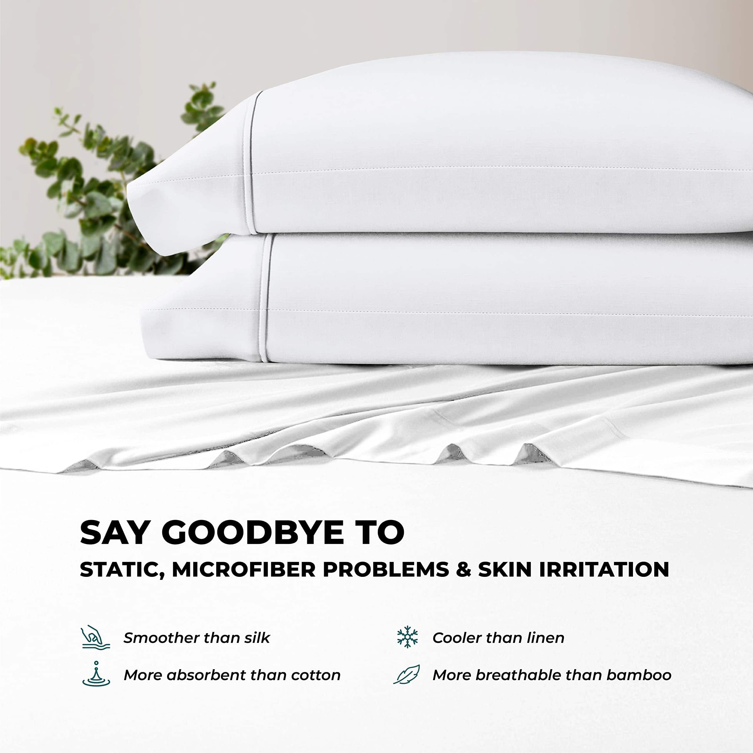 Juego de sábanas 100% Tencel California King - 4 PC Cal - Imagen 5