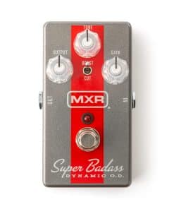 MXR Super Badass Dynamic OD de JIM DUNLOP, Plata (M249)