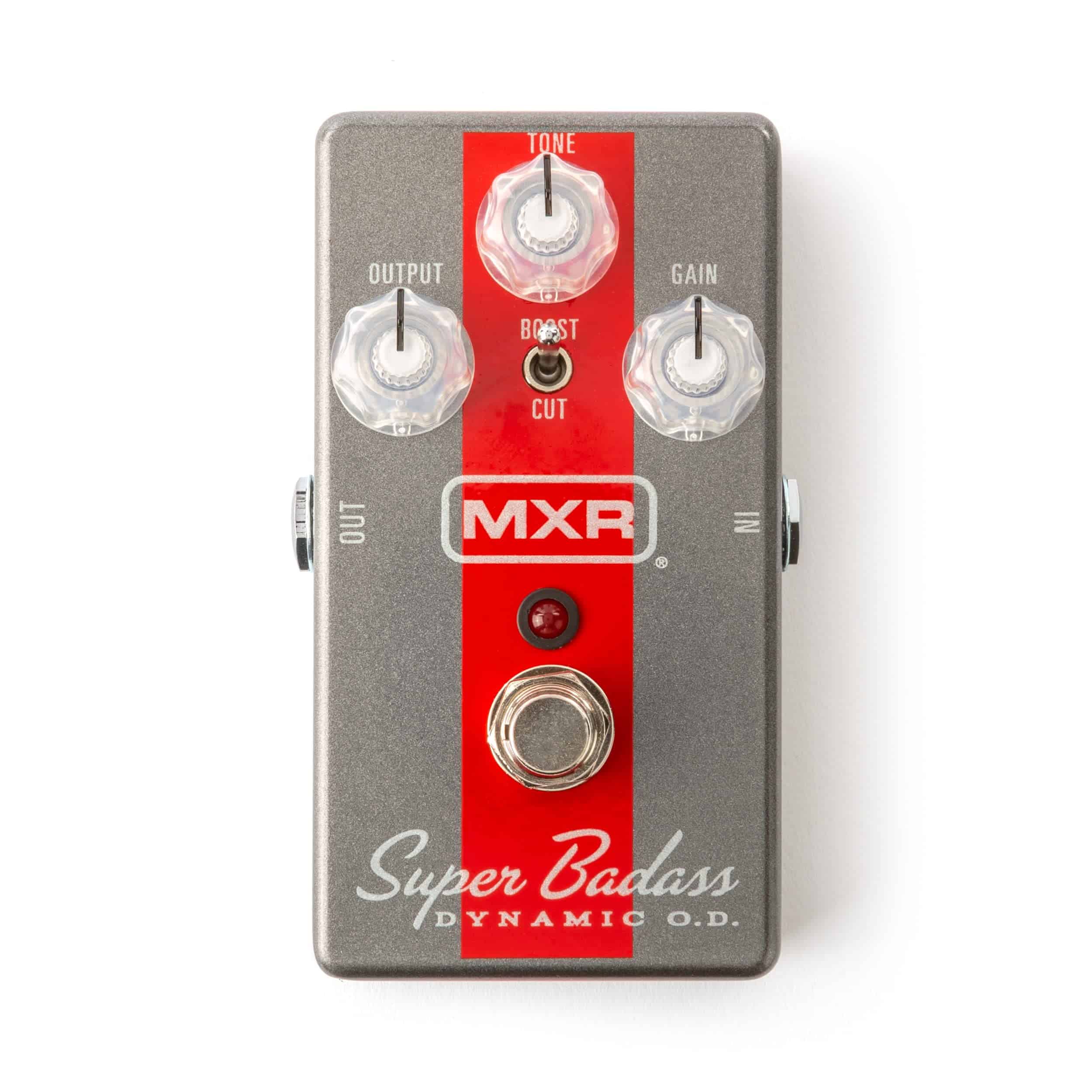 MXR Super Badass Dynamic OD de JIM DUNLOP, Plata (M249)