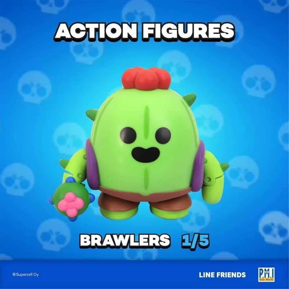 Figura de Acción P.M.I. Brawl Stars | Figura de Spike - Imagen 5