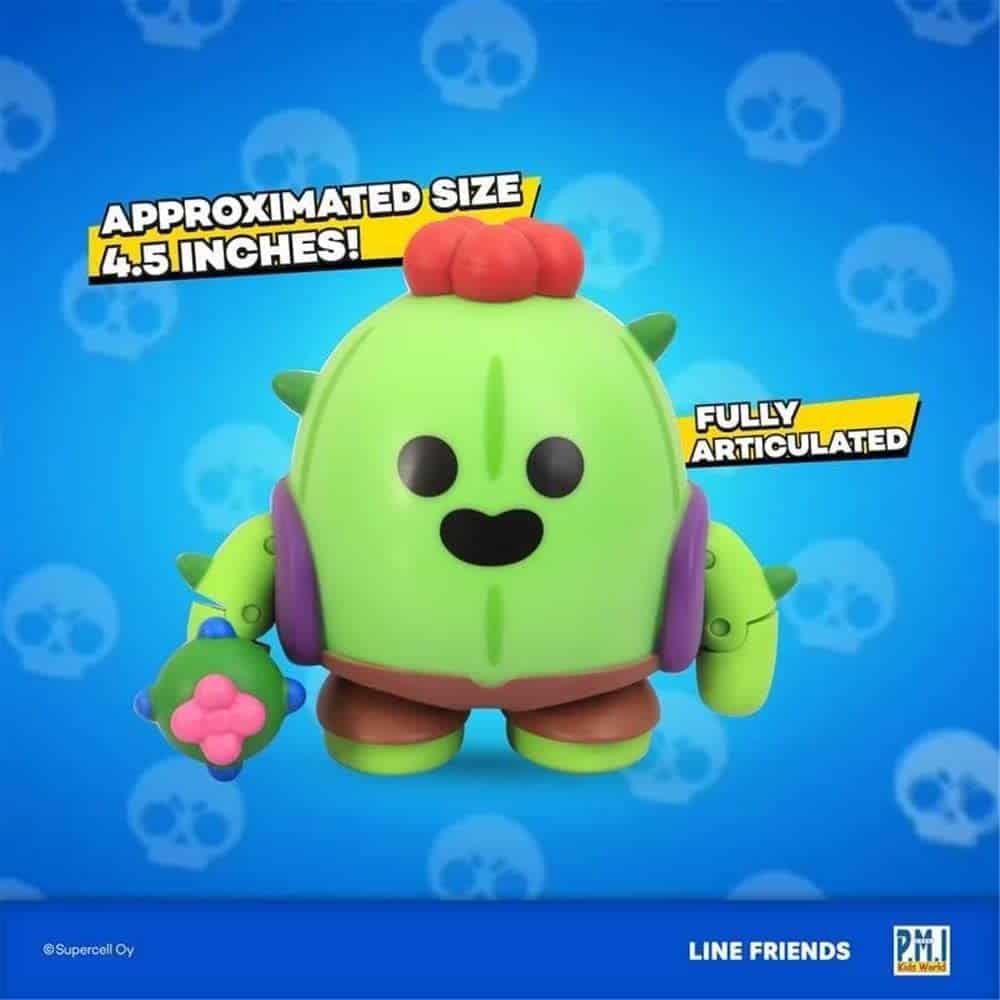 Figura de Acción P.M.I. Brawl Stars | Figura de Spike - Imagen 9