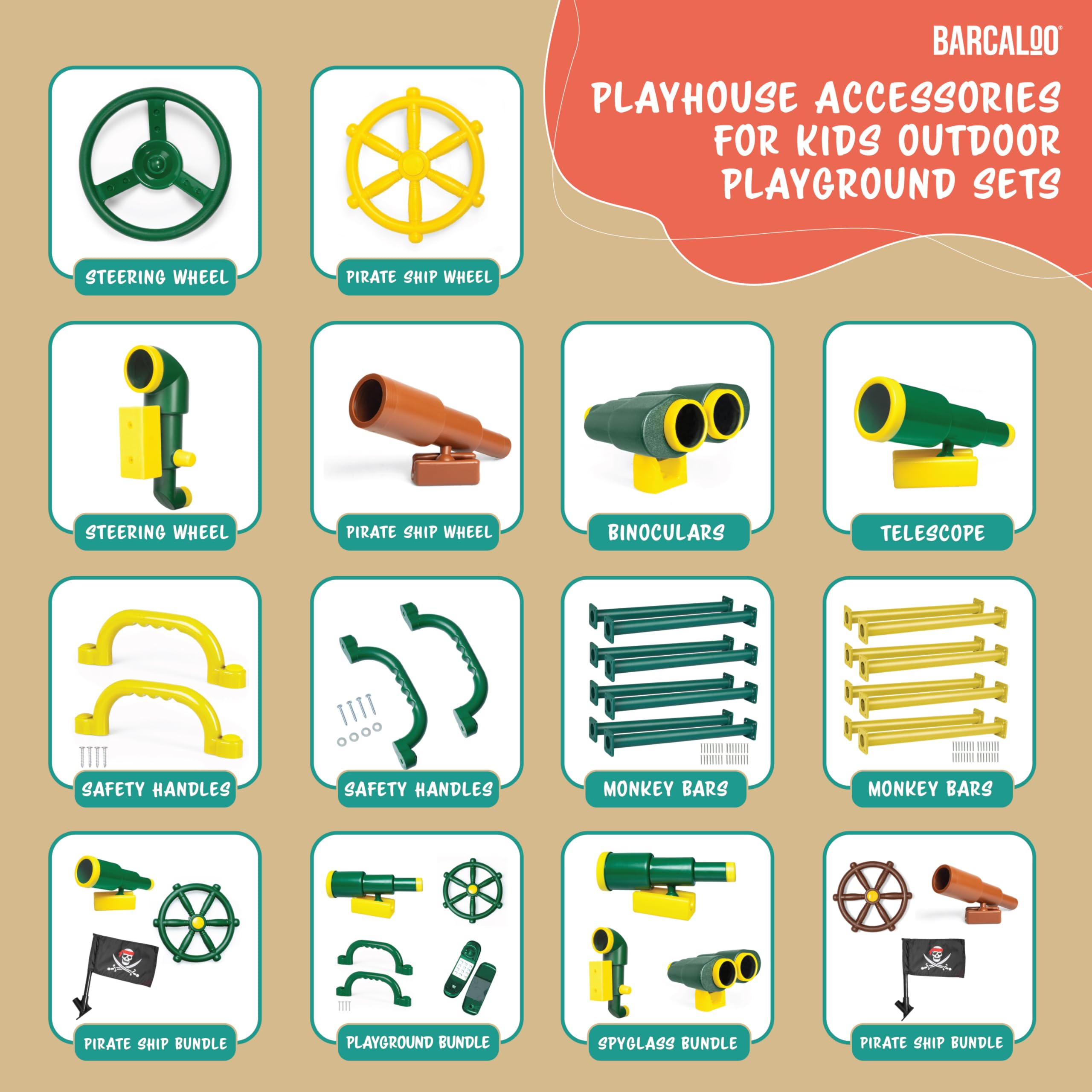 Accesorios de Juego Barcaloo para Niños: Juego de Aire - Imagen 7