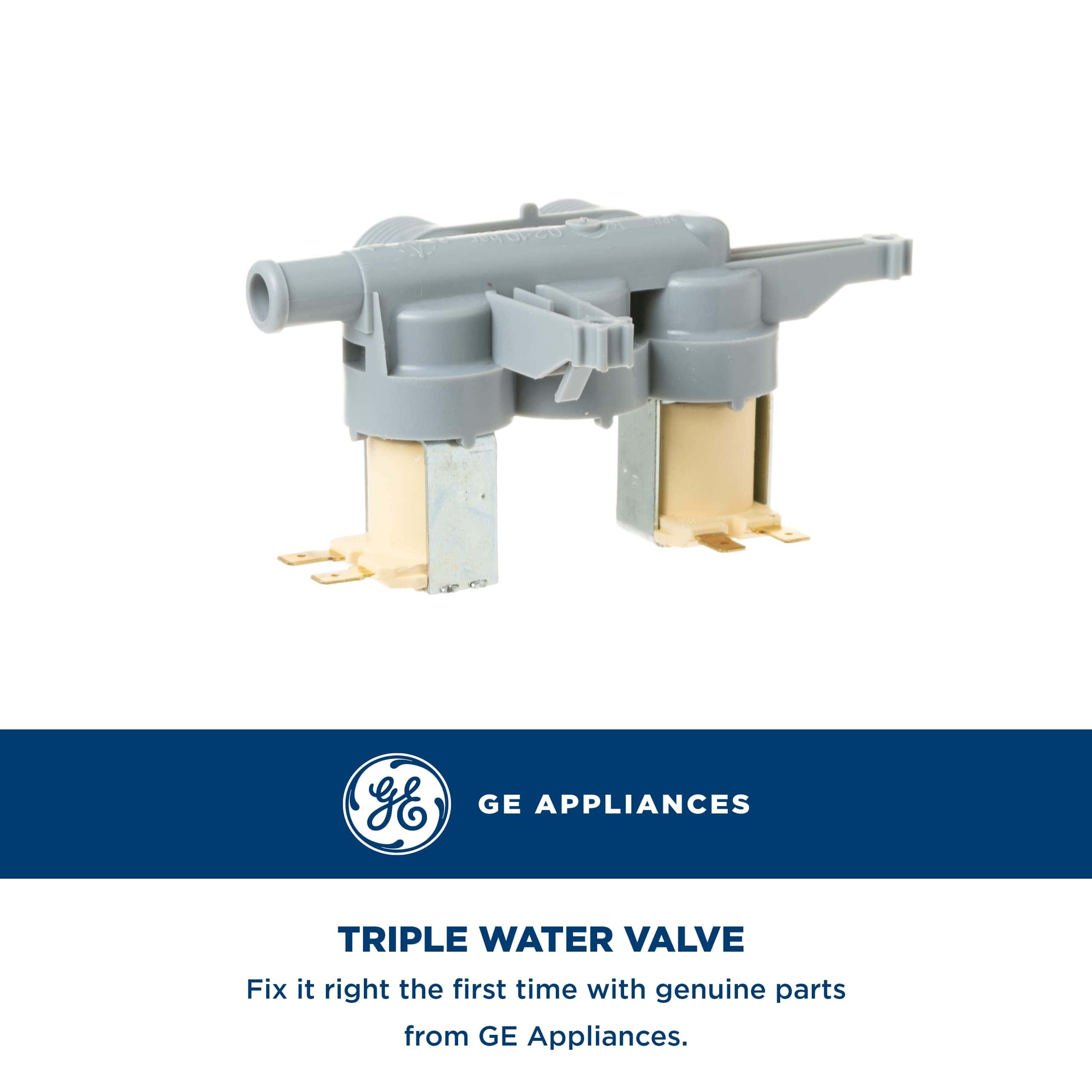 Válvula de entrada de agua para lavadora GE Appliances - Imagen 3