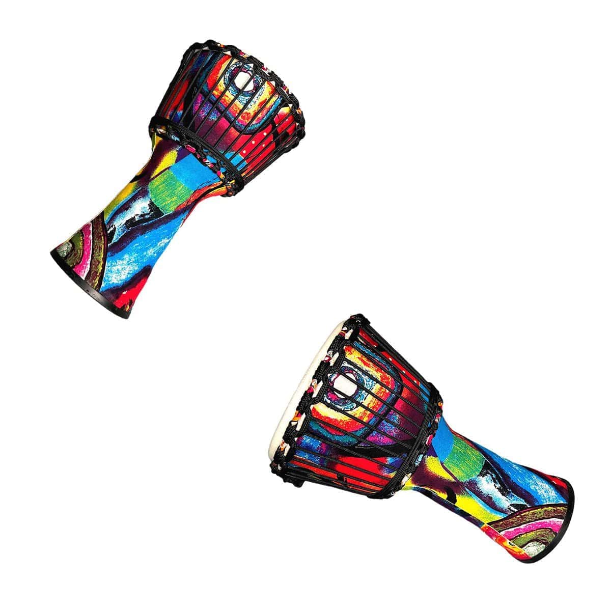 Tambores Djembe RUOSWTE de 8.5", Tambor Bongo, Instrumento - Imagen 8