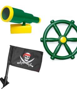 Paquete de Equipos de Juegos Barcaloo con Telescopio Pirata