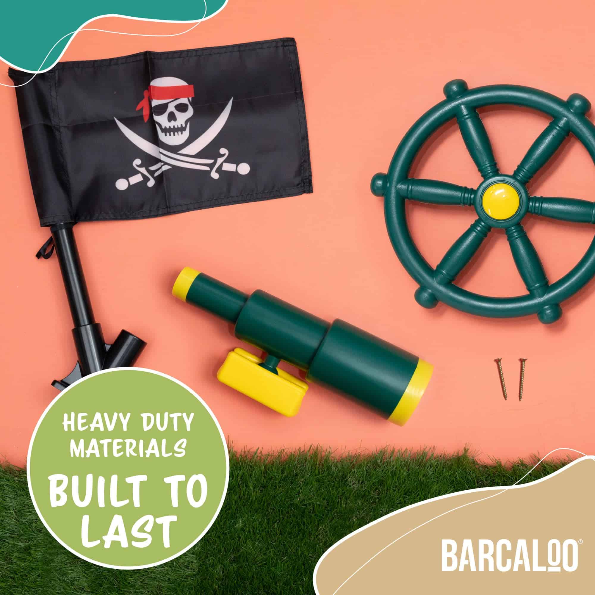 Paquete de Equipos de Juegos Barcaloo con Telescopio Pirata - Imagen 6