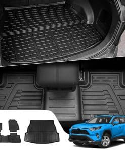 Dattumar Tapetes para Piso Compatible con Toyota Rav4