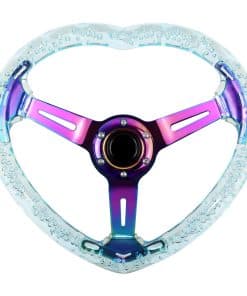 Volante de Carreras Universal de Acrílico MOATAFAR, Agarre