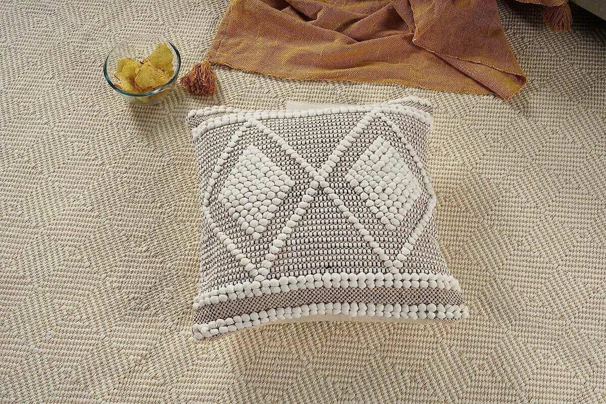 Fundas de cojín GRUHUM 18 x 18 - Juego de 2 Fundas de cojín - Imagen 4