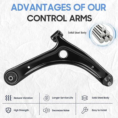 Brazos de control inferiores delanteros con juntas de - Imagen 4