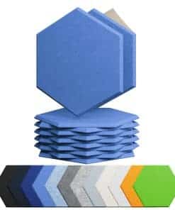 Panel Acústico Amantech Pack de 12 con Adhesivo