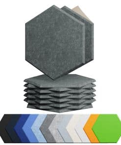 Panel Acústico Autoadhesivo Amantech Pack de 12 Paneles de
