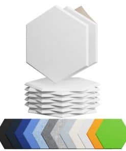 Panel Acústico Autoadhesivo de Alta Densidad Amantech,