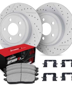 Kit de Frenos Traseros y Discos R1 Concepts | -UH1-03053