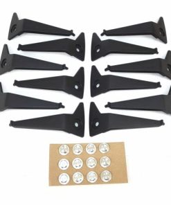 Set de 12 insertos negros mate XD Series XD822 Monster 2