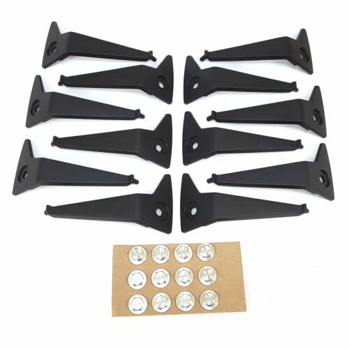 Set de 12 insertos negros mate XD Series XD822 Monster 2