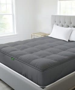 Sobrecolchón de algodón 100% Sleep Mantra tamaño King -