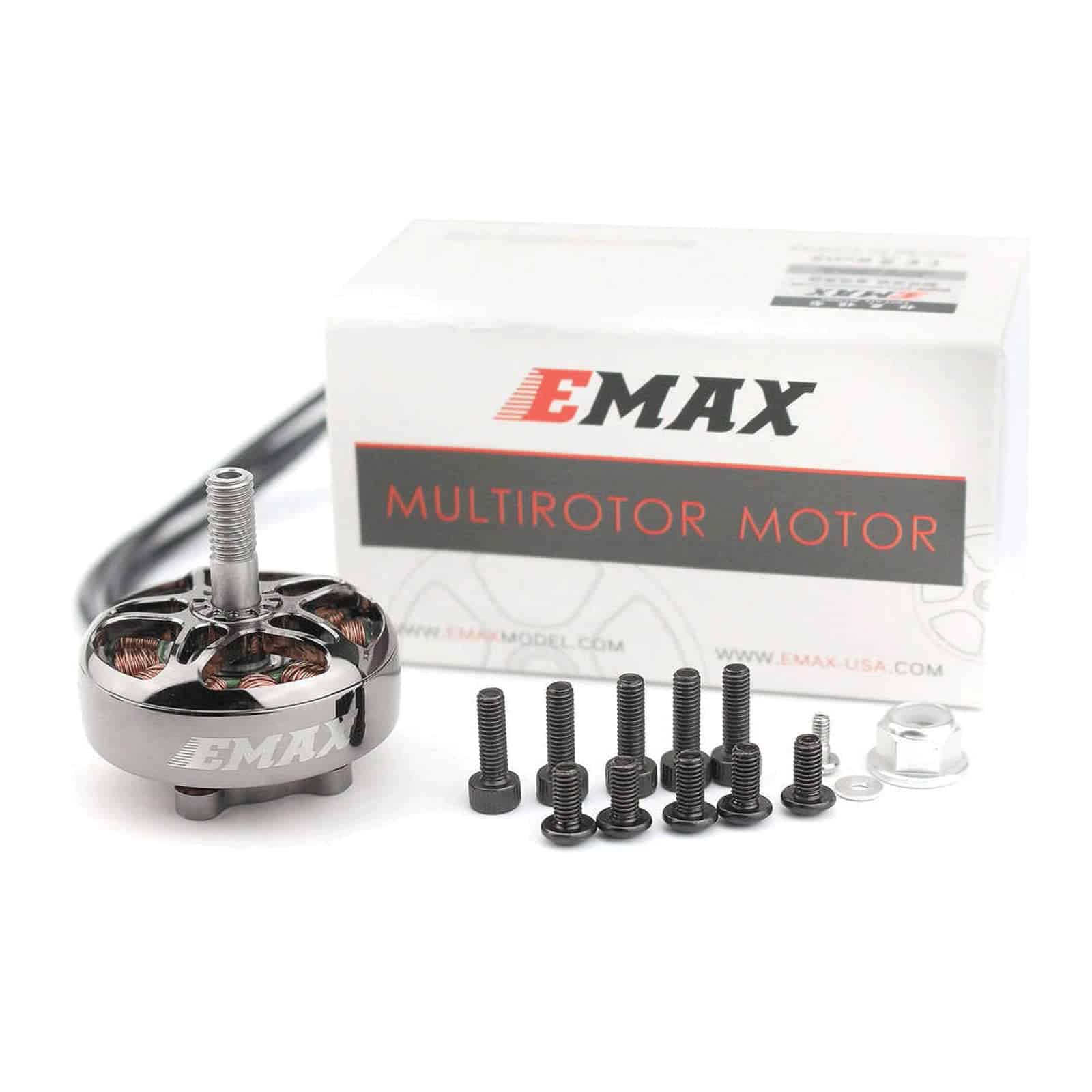 4pcs Motores Brushless EMAX ECO II Series 2807 3-6S 1300KV - Imagen 3