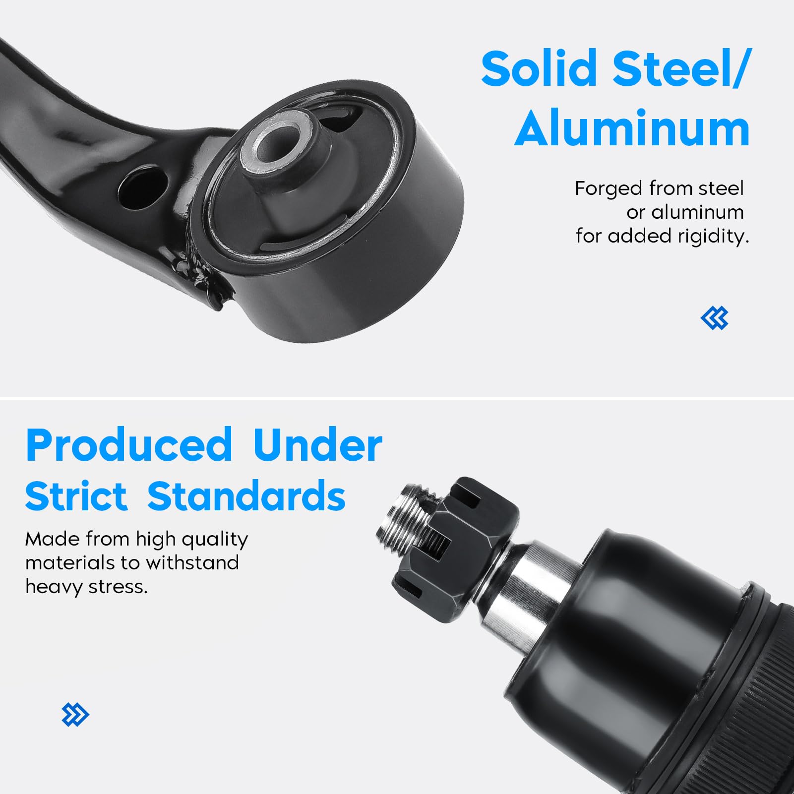 8PCS Brazo de control inferior delantero con rótulas para - Imagen 6