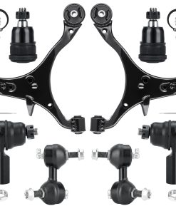 8PCS Brazo de control inferior delantero con rótulas para
