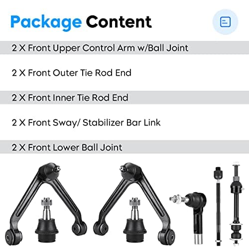 Juego de Suspensión de Brazos de Control Superiores - Imagen 6