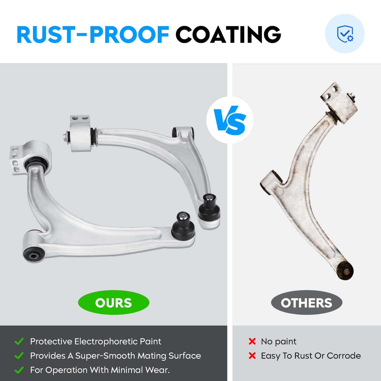 Kit de Suspensión de Brazo de Control Inferior Delantero & - Imagen 5