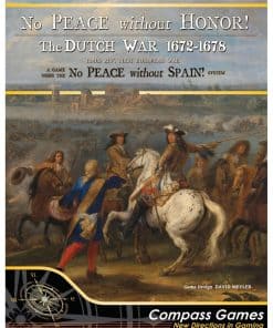 Juego de Mesa Compass Games: ¡No Hay Paz Sin Honor!: La