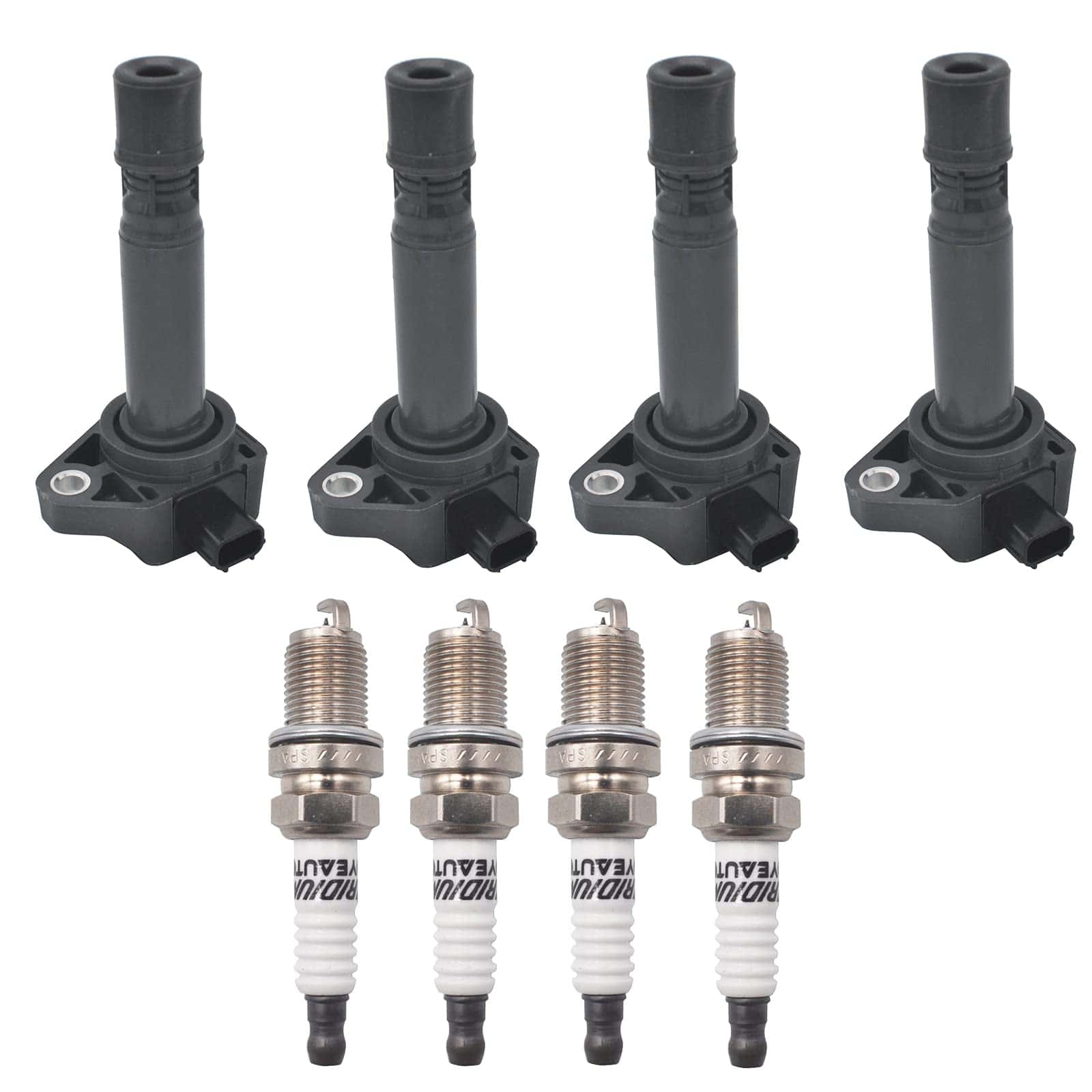 Conjunto de Bobina de Encendido de Bujía de Iridio OYEAUTO