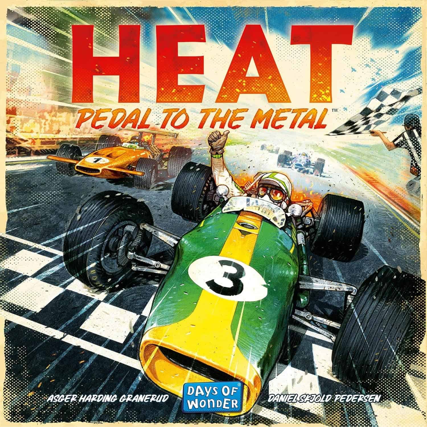 Juego de Mesa HEAT: Pedal to the Metal - Intenso Juego de - Imagen 3