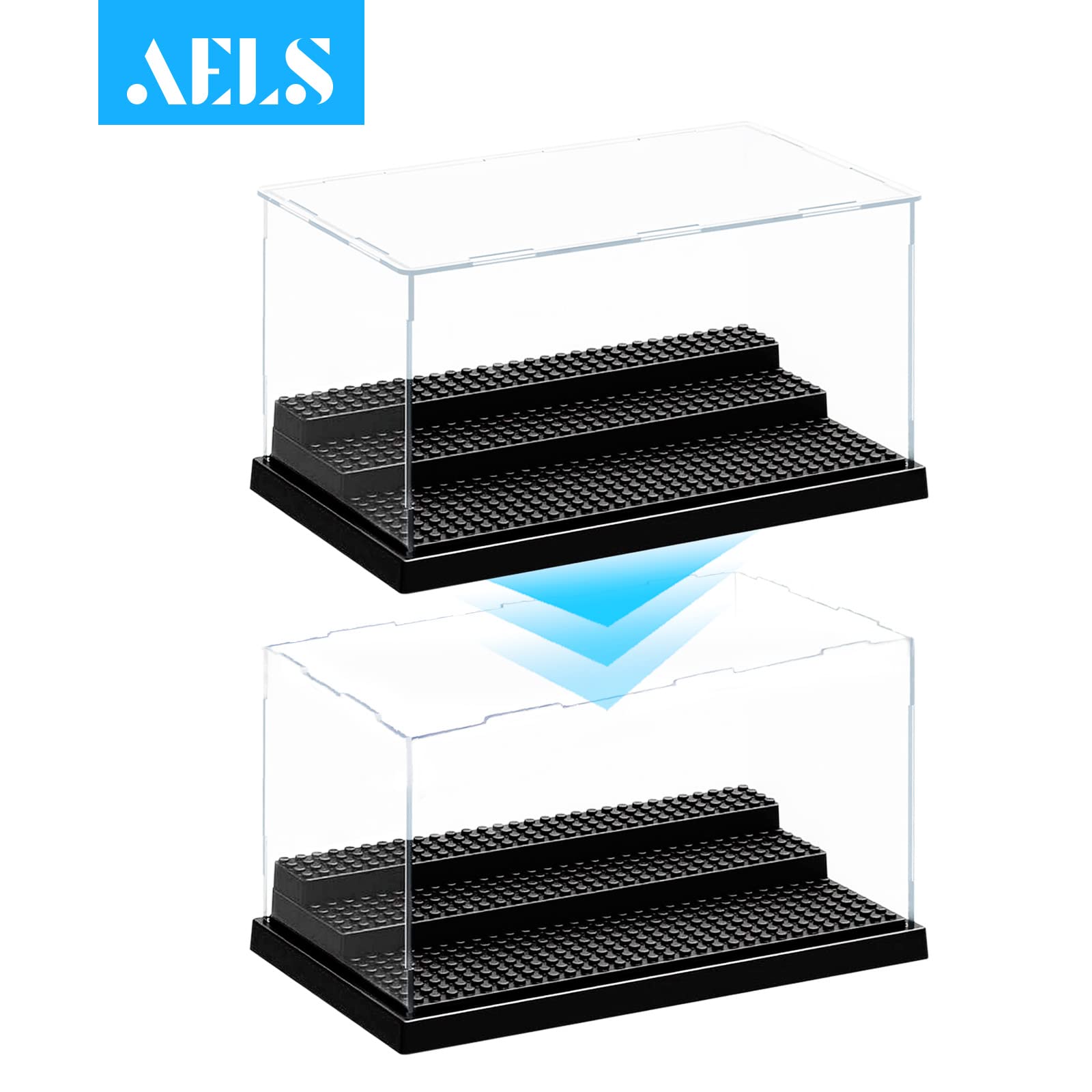 Conjunto de 4 Estuches de Exhibición de Acrílico de 3 - Imagen 4