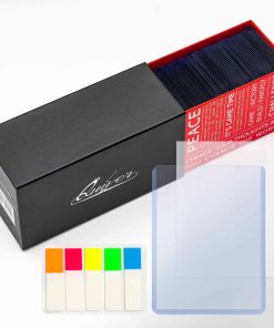 Quiver Time 100 Clear 3x4 Top Loaders para Cartas - Fundas