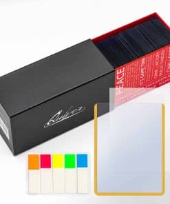 Quiver Time 100 Fundas Amarillas 3x4 para Cartas - Fundas