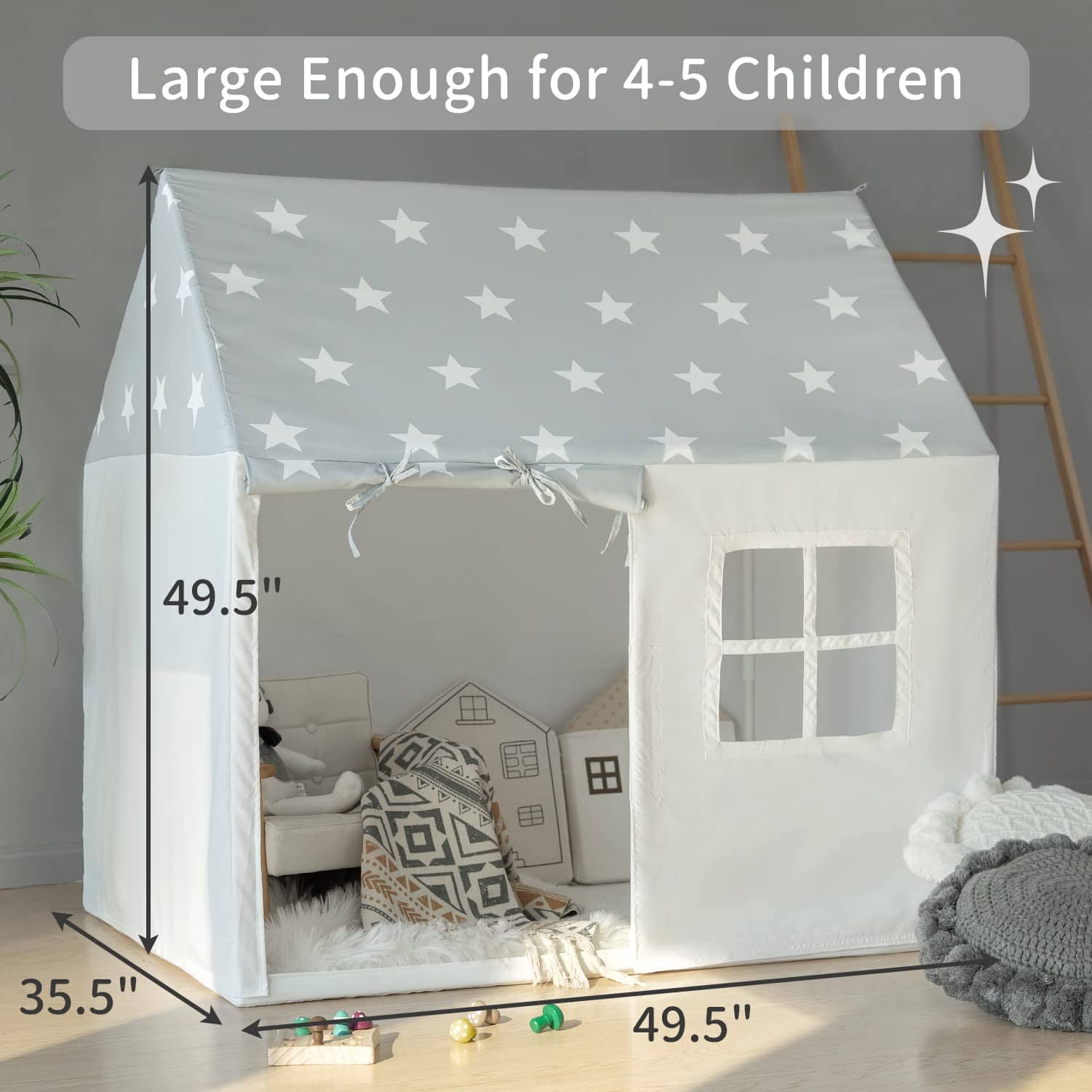 Tienda de Campaña con Luz de Estrella Tienda de Juegos - Imagen 7