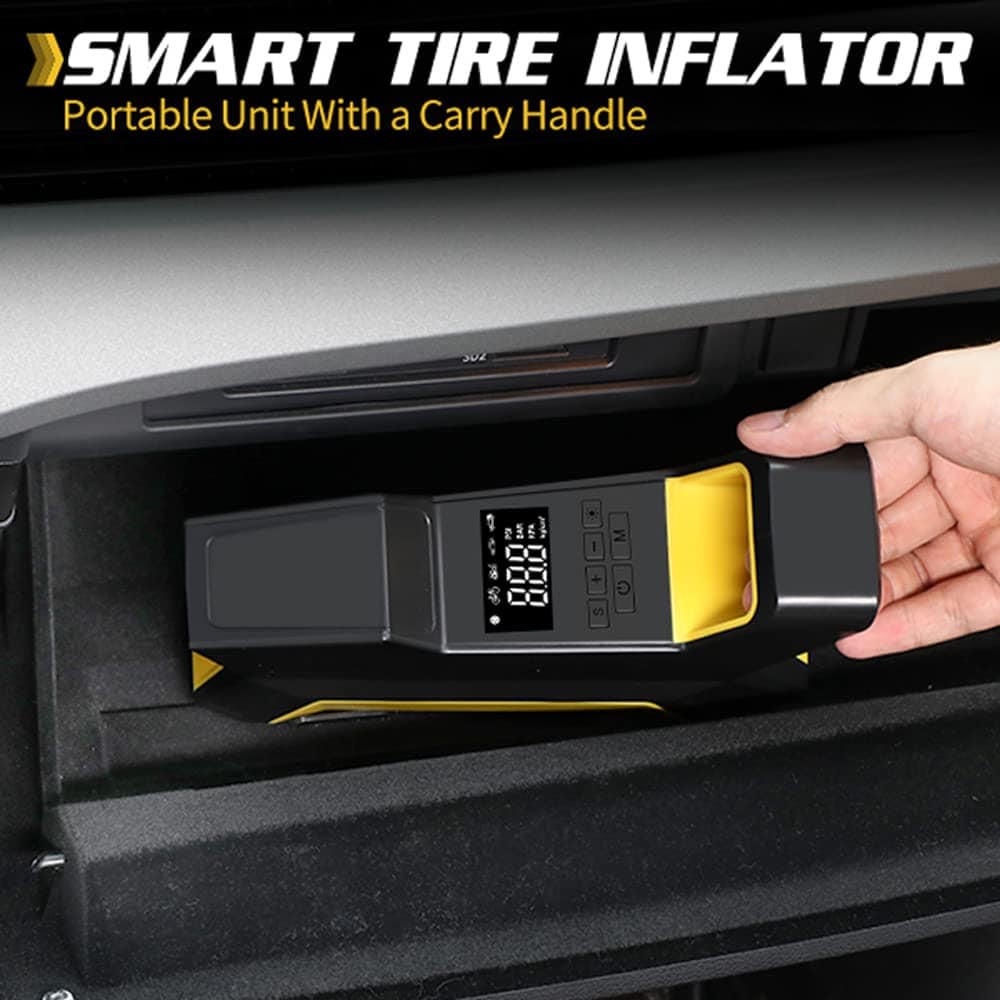 Inflador de neumáticos inalámbrico Bomba de aire eléctrica - Imagen 6