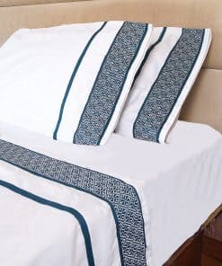 Bluemoon Homes Juego de Sábanas de 1000 Hilos Queen - Juego