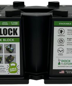 Bloques de Gato para Remolque TUFF-BLOCK de -Negro