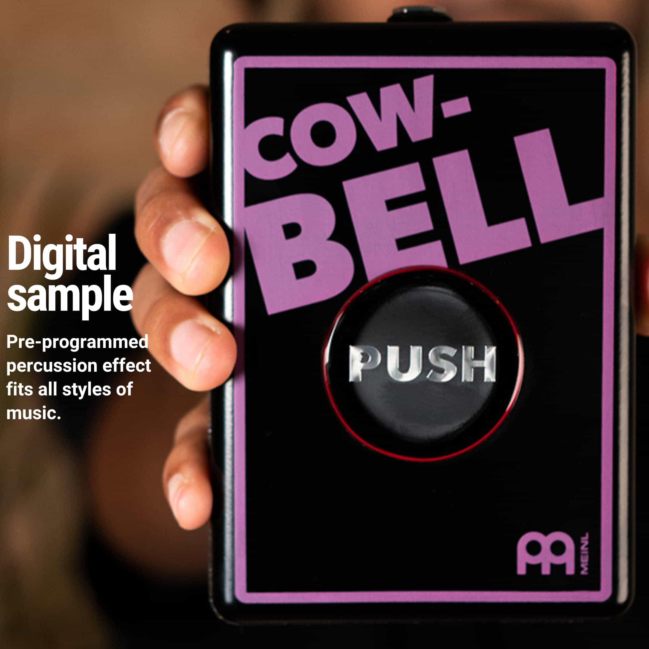 Pedal de pie Meinl Percussion Digital Stomp Box para Cajón, - Imagen 4