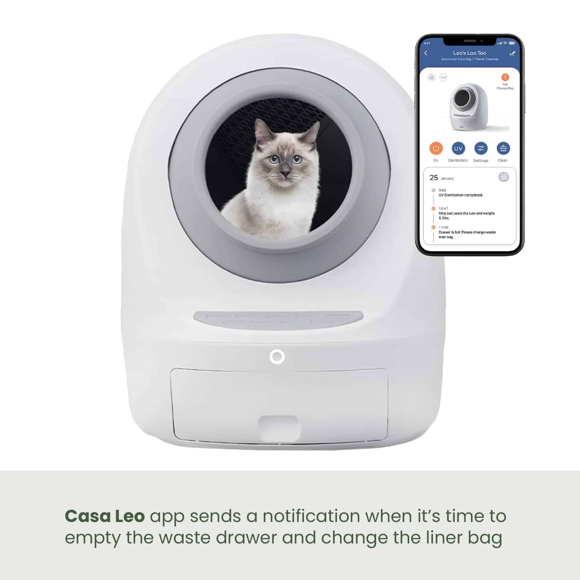 Leo's Loo Too por Casa Leo | Bolsas para cajones de basura - Imagen 9