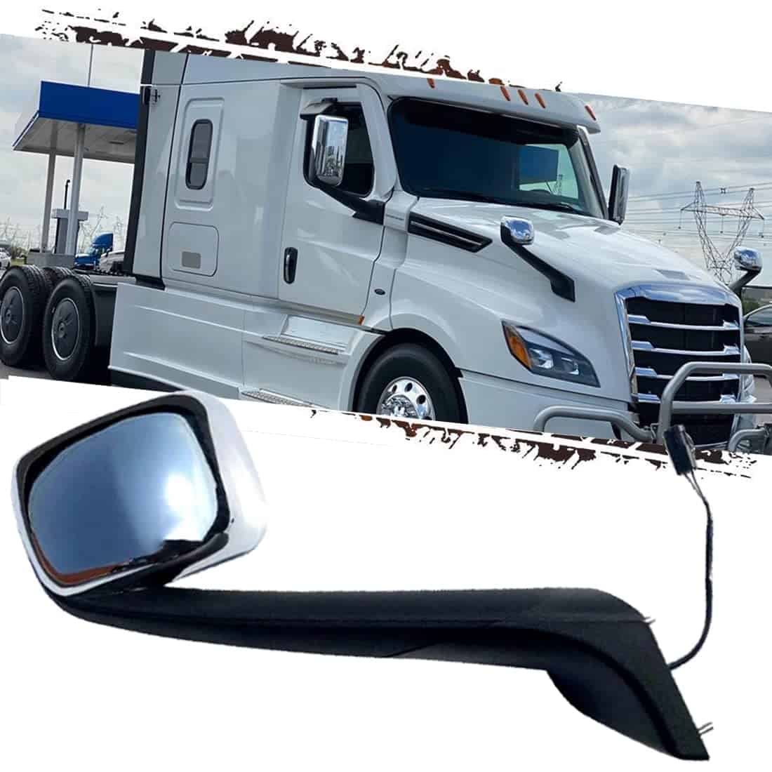 Espejo de Capó HIGHTO para Camión Freightliner Cascadia