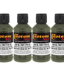 Paquete de 4 Botellas de 3 Onzas de Custom Coat Serie