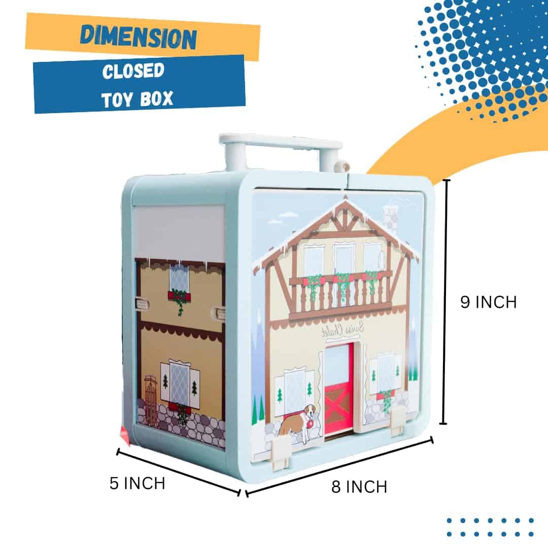 Maletín de Juego de Jack Rabbit Creations (Ski Chalet) - Imagen 7