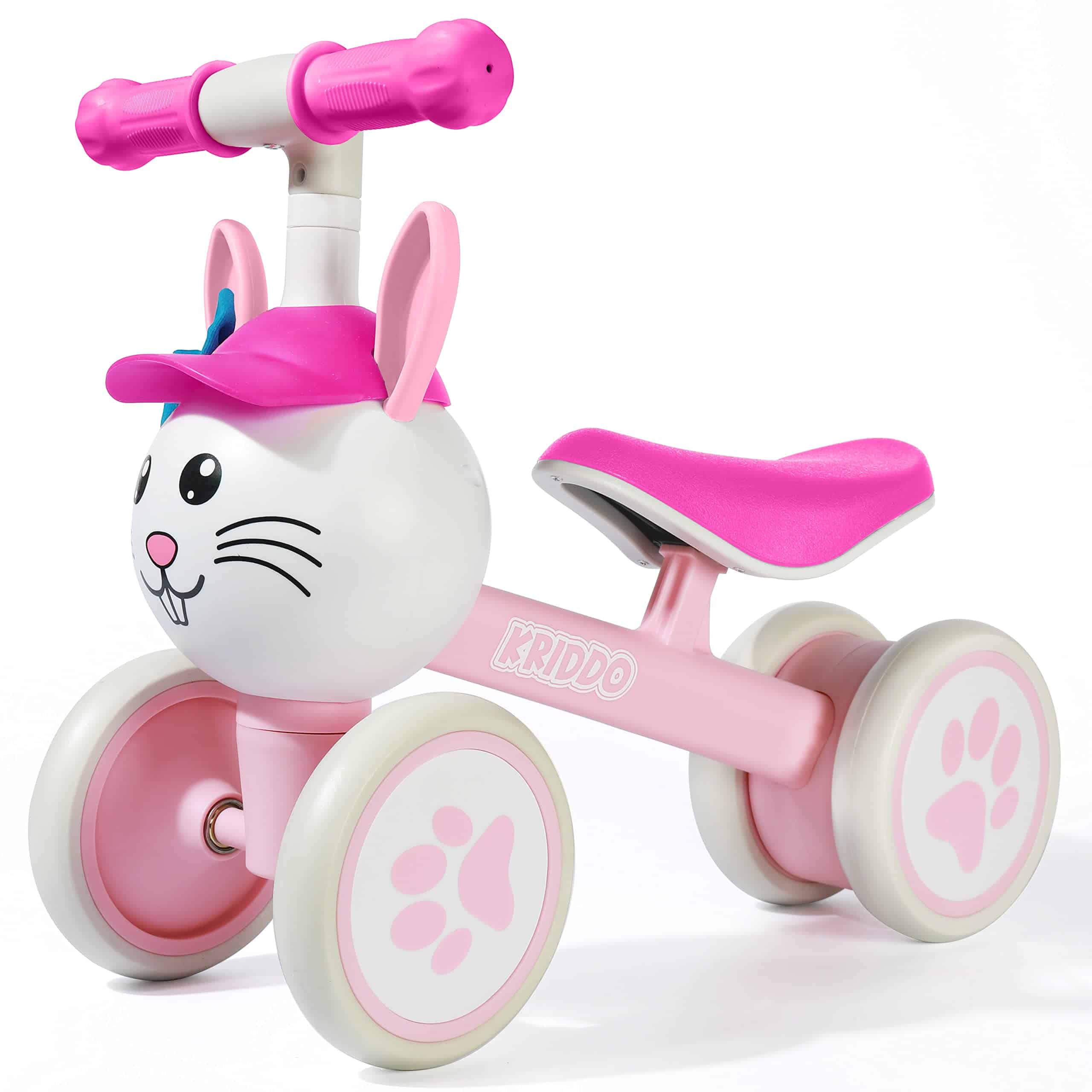 KRIDDO Bicicleta de Equilibrio para Bebés de 1-2 años,