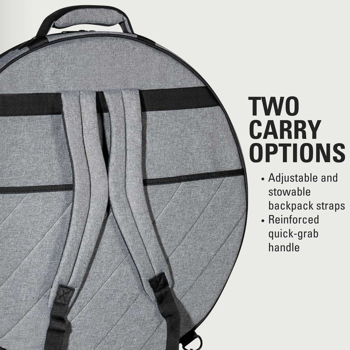 Bolsa de platillos Meinl 22" Classic Woven - Correa - Imagen 3